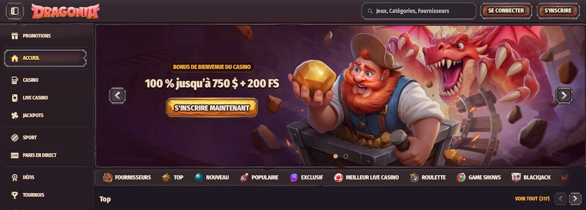 Dragonia Casino